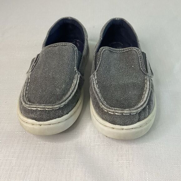 Sperry Unisex Kids Slip on Dark gray Sneakers Size 11 - Picture 6 of 7